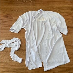 Birdy grey bride robe